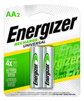 Energizer 2000mah Pila Recargables Aa 2 Unidades