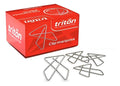 Clip Mariposa Triton Caja X 50 Gris