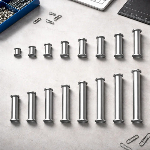 Poste Tornillo Aluminio Para Catalogo 1/2in 1.2cm - 135 Und