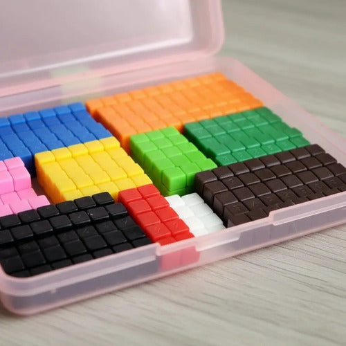 Regleta Cuisenaire Plastica Numerada X 100 Piezas