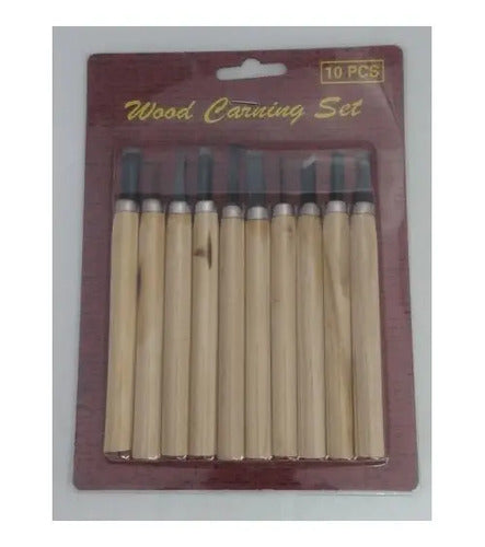 Gubias Para Tallar Madera Set X 6 Unidades