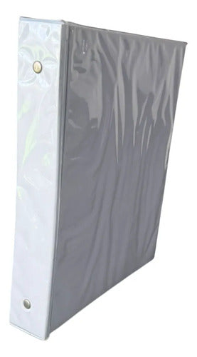 Pasta Catalogo Folder 1/2 Media Carta - 1 Pulgada Blanco