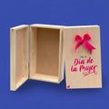 Caja Cofre Madera Para Regalo Día De La Mujer 35x21x14 Cm Madera Día De La Mujer