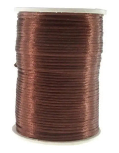 Cordón Seda 2mm X 130 Metros - 6 Rollos  Surtido