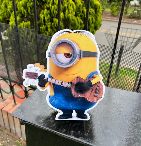 Caja Decorativa Forma De Minions Para Regalo 20x18x8cm Amarillo Minions