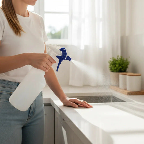 Atomizador Envase Plástico 1.000 Ml Azul