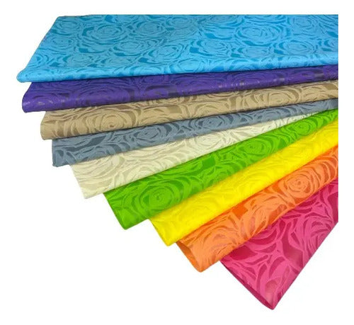 Papel Gofrado 70x50cm - 20 Und Surtido