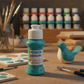 Pintura Cerámica Y Madera Destellos Color Azul Marino