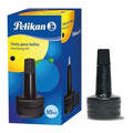Tinta Negra Para Sellos Pelikan 30 Ml X 6 Unidades