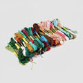Madeja De Hilo Para Bordar X 12 Colores Surtido