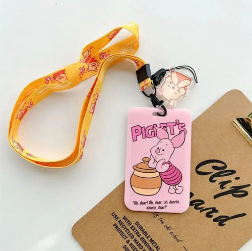 Porta Carnet Porta Documentos Acrílico Piglet